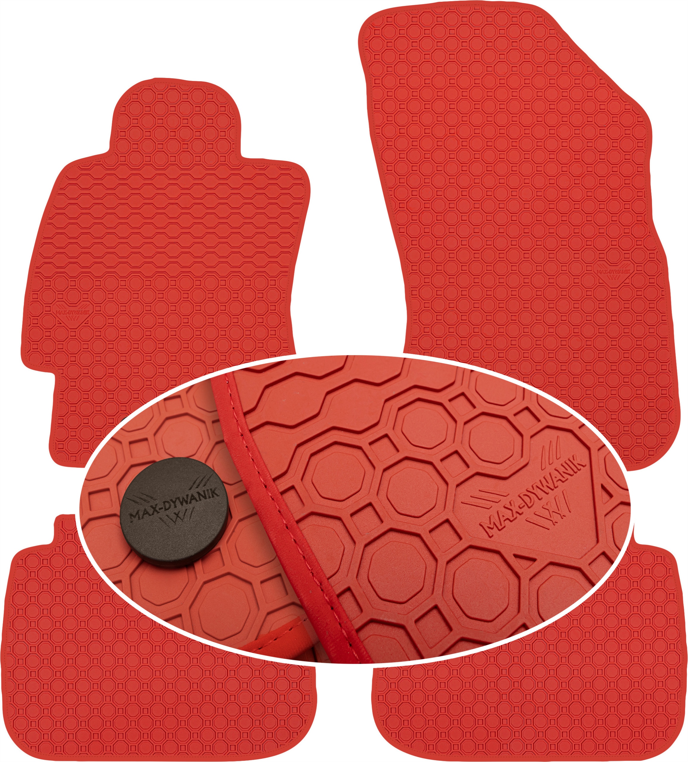 Subaru Outback V 2014-2019 Koberce Červené