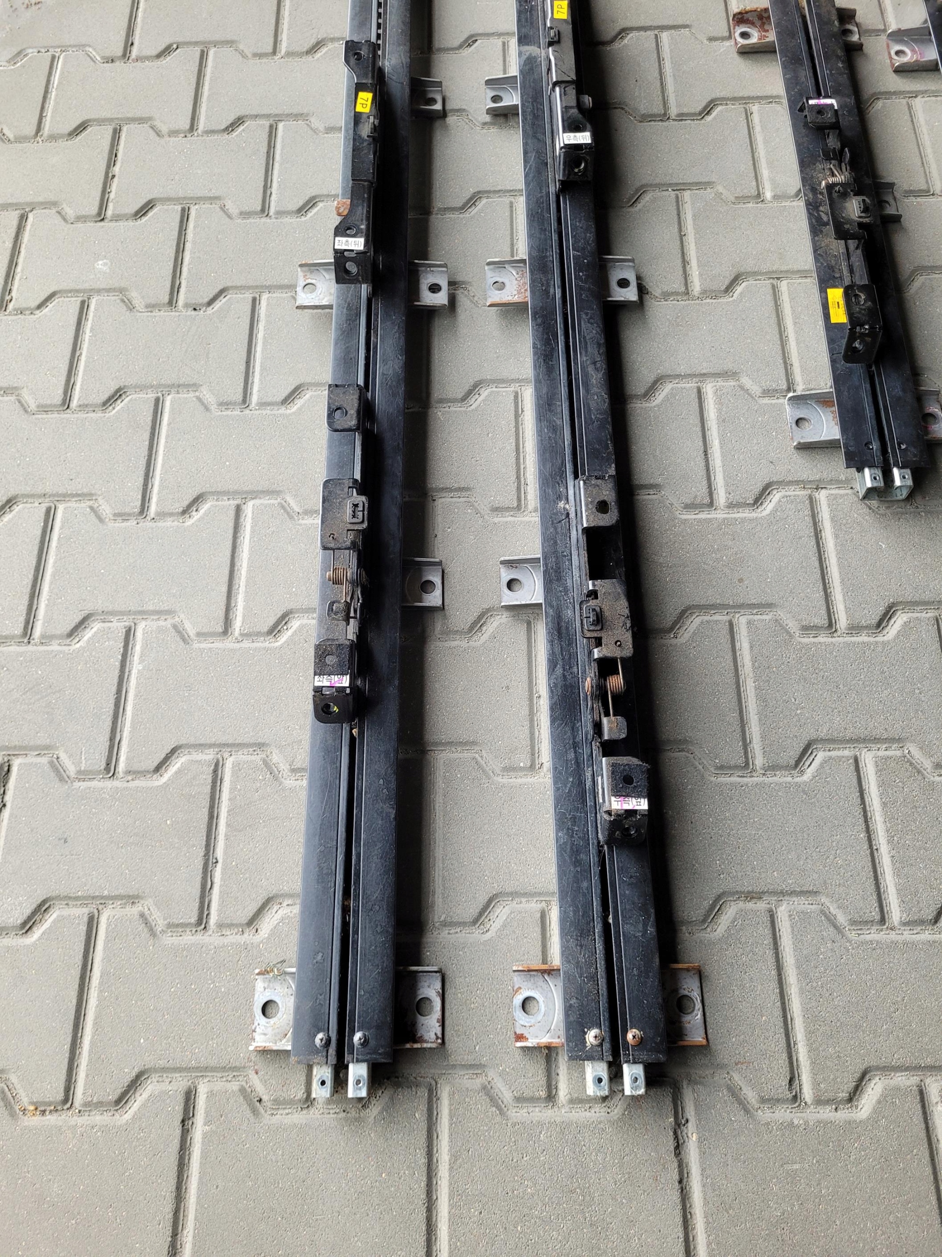 Schiene SZYNY Halter Sitze SITZ KOMPLET SSANGYONG RODIUS II