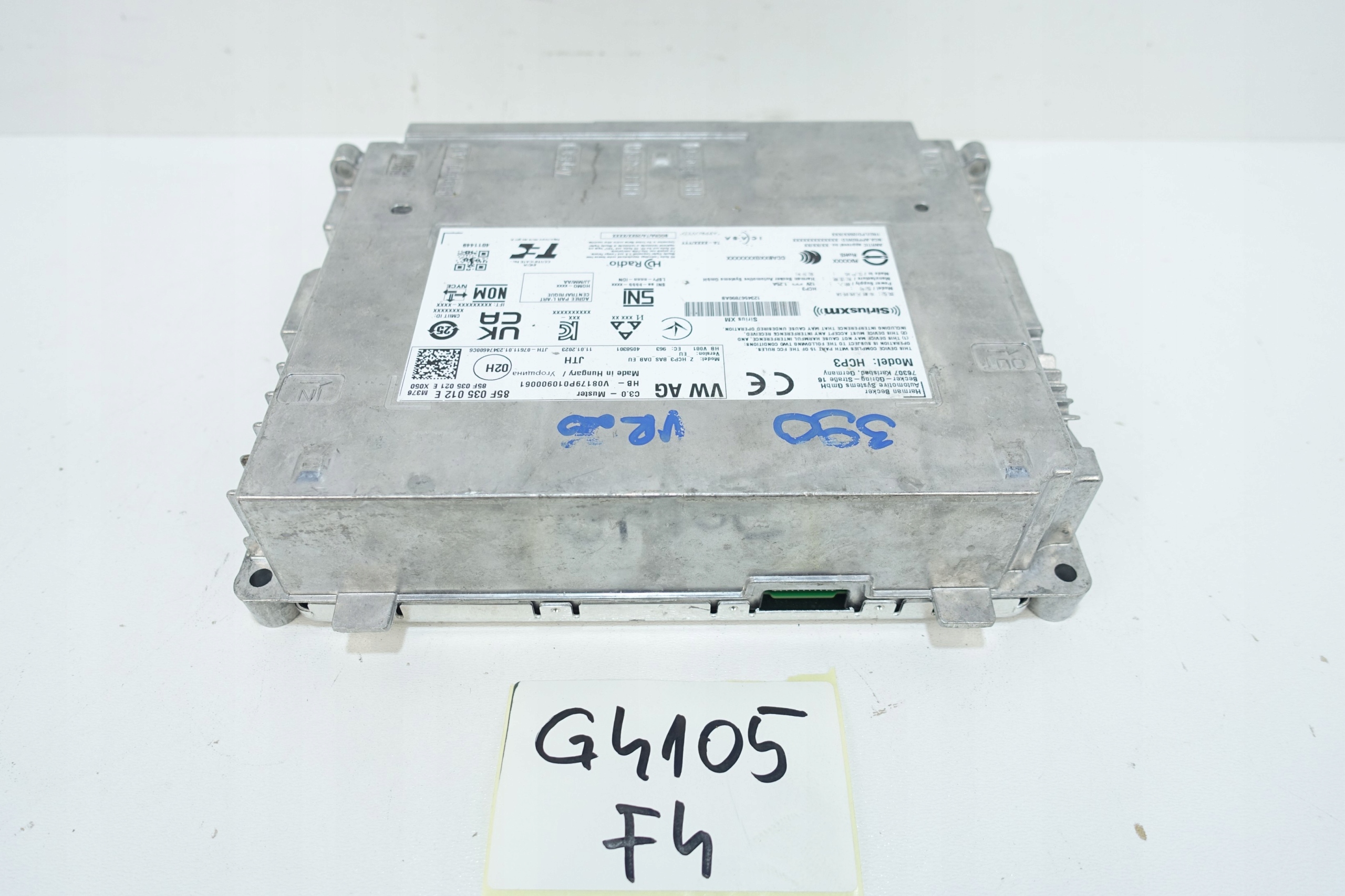 AUDI player module navigation devices MIB 85F035012E