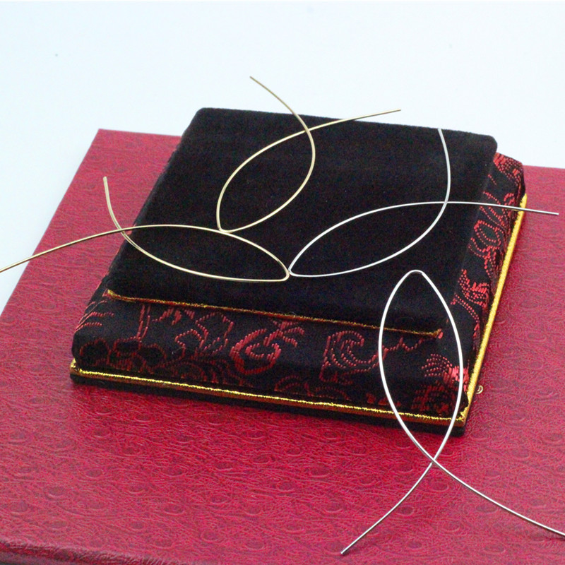 Fashion Dangle Hanging Long Drop Golden Silve Materiał inny materiał