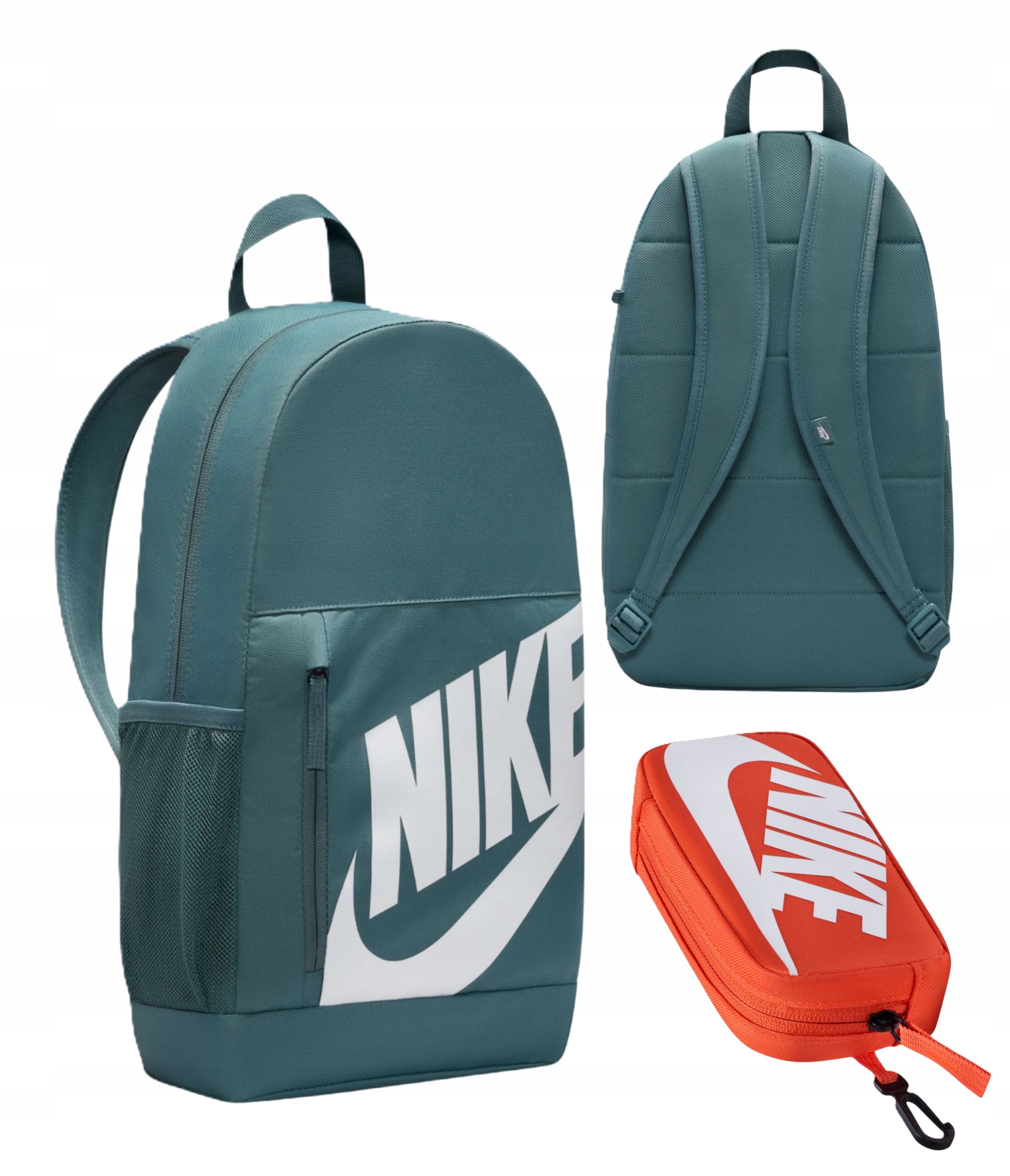 Školní batoh sportovní Nike khaki zelený penál rozvrh hodin