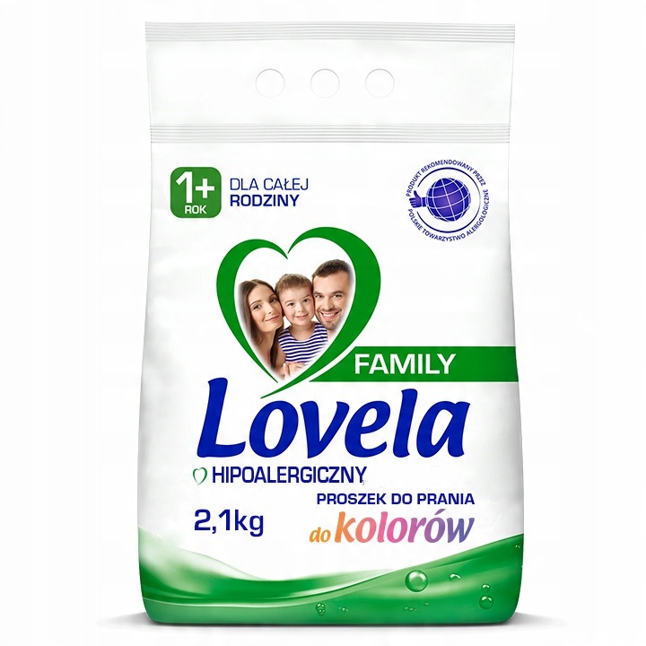 

Lovela Family proszek do prania kolorów 2.1kg