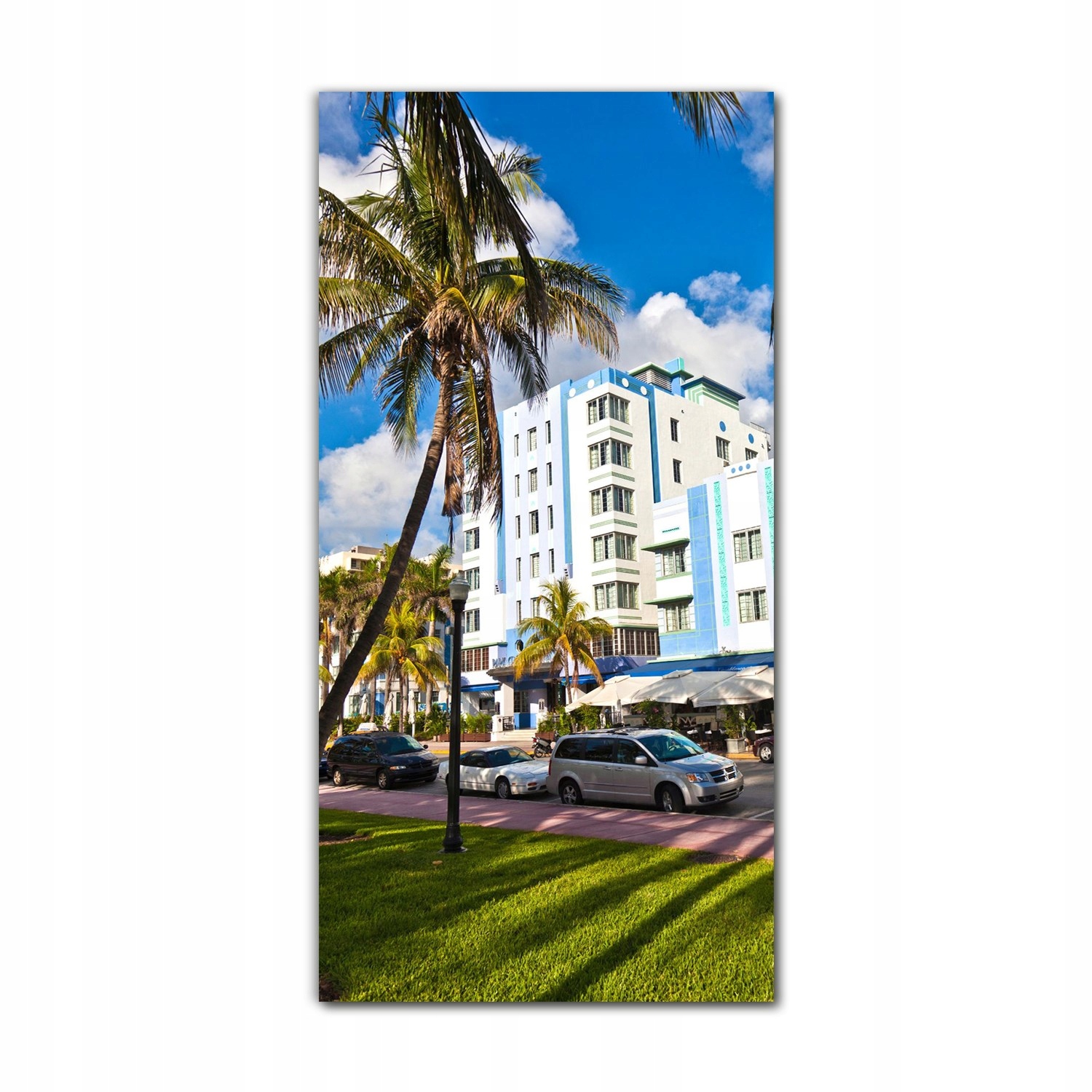 

Obraz na szkle do kuchni 70x140 Południowe Miami