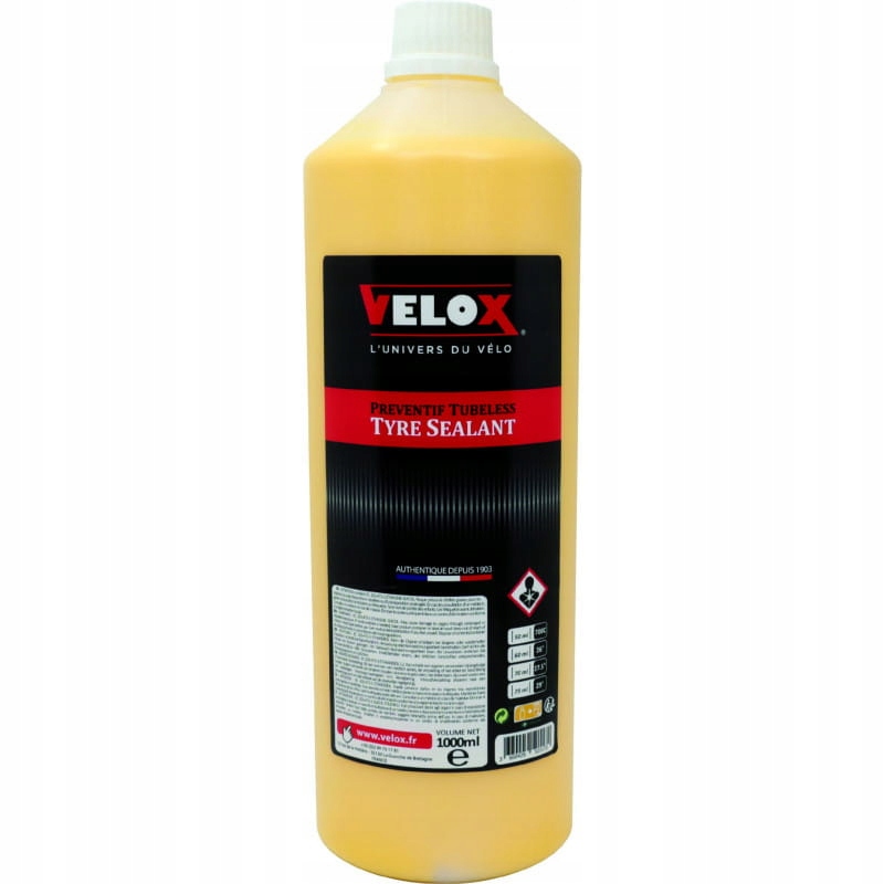 Mléko těsnící mléko na pneumatiky Velox 1000 ml Tubeless