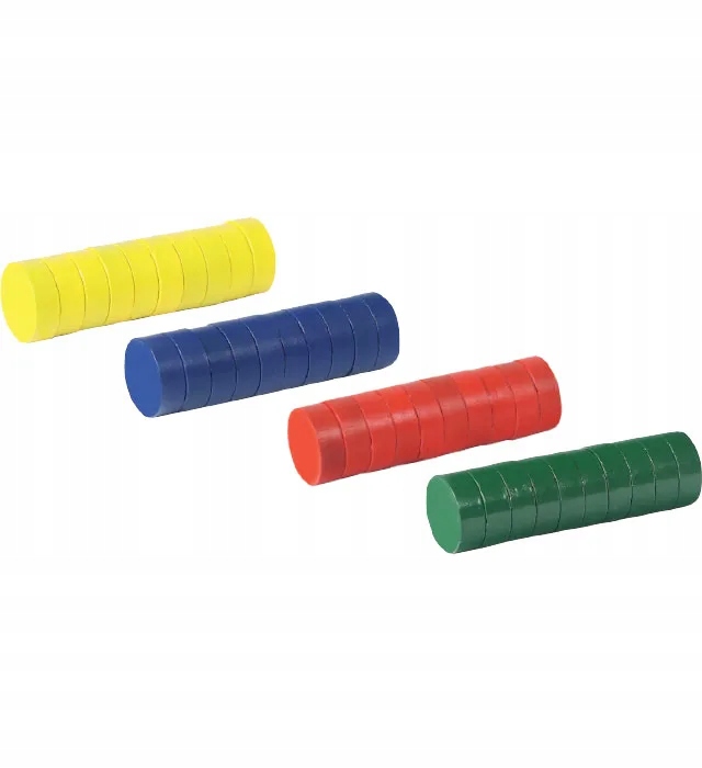

Magnesy kolorowe Fandy 15 mm 40 szt