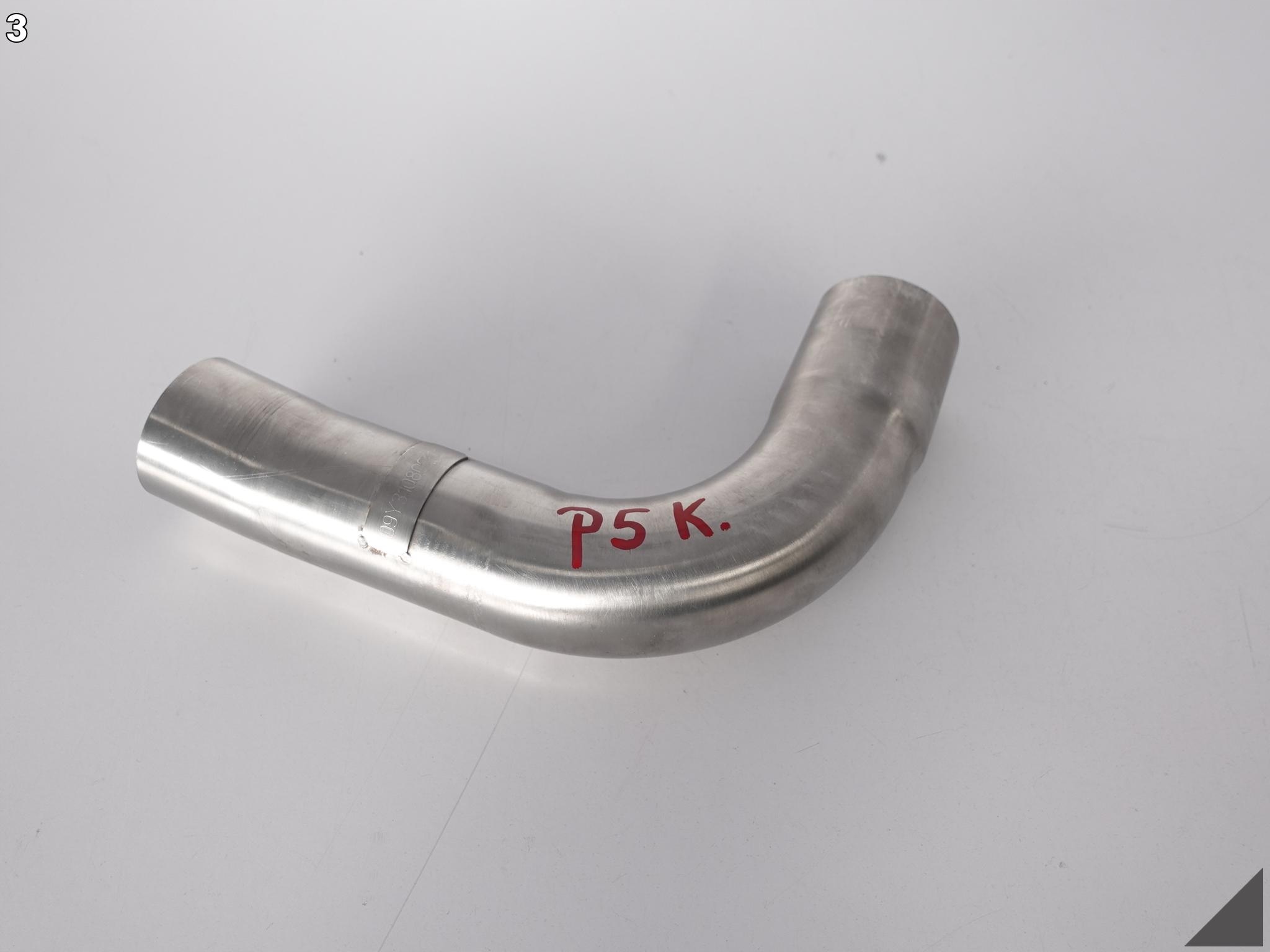 PORSCHE 991 GTS TURBO TECHART pipe UKLAD exhaust pipe