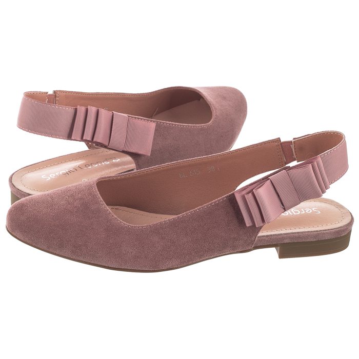 

Buty Damskie Baleriny Sergio Leone Różowe Bl 615