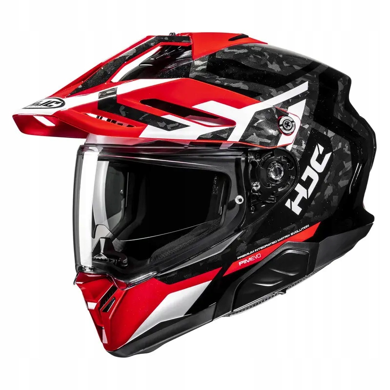 Motocyklová prilba s krytom Hjc Rpha 60 Dakar Black/Red L