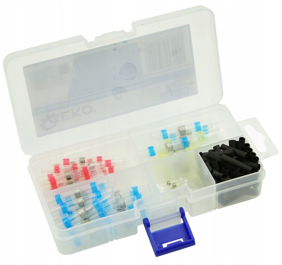 Złącza Rurki Koszulki termokurcz CYNA 100szt 50/50 Marka Geko