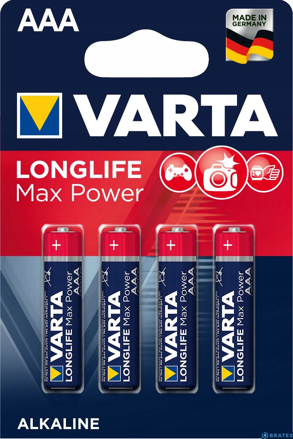 Varta Bateria Longlife Max Power Aaa R03 6 szt.