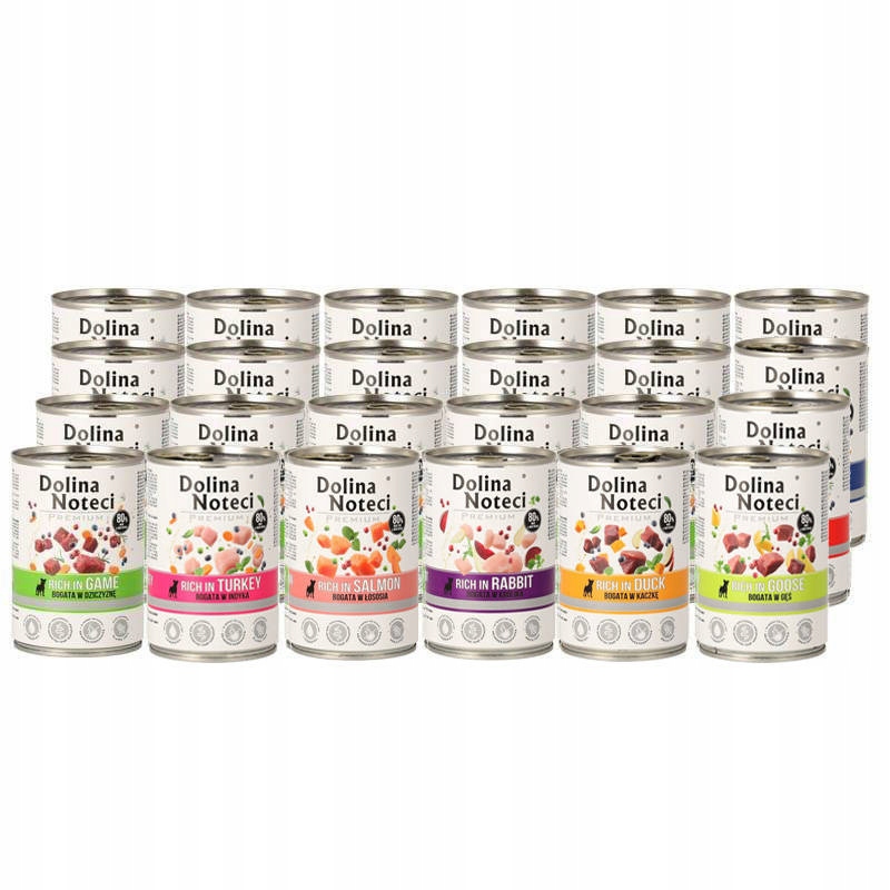 Dolina Noteci Premium Edycja Limitowana karma dla psa mix smaków 24x400g