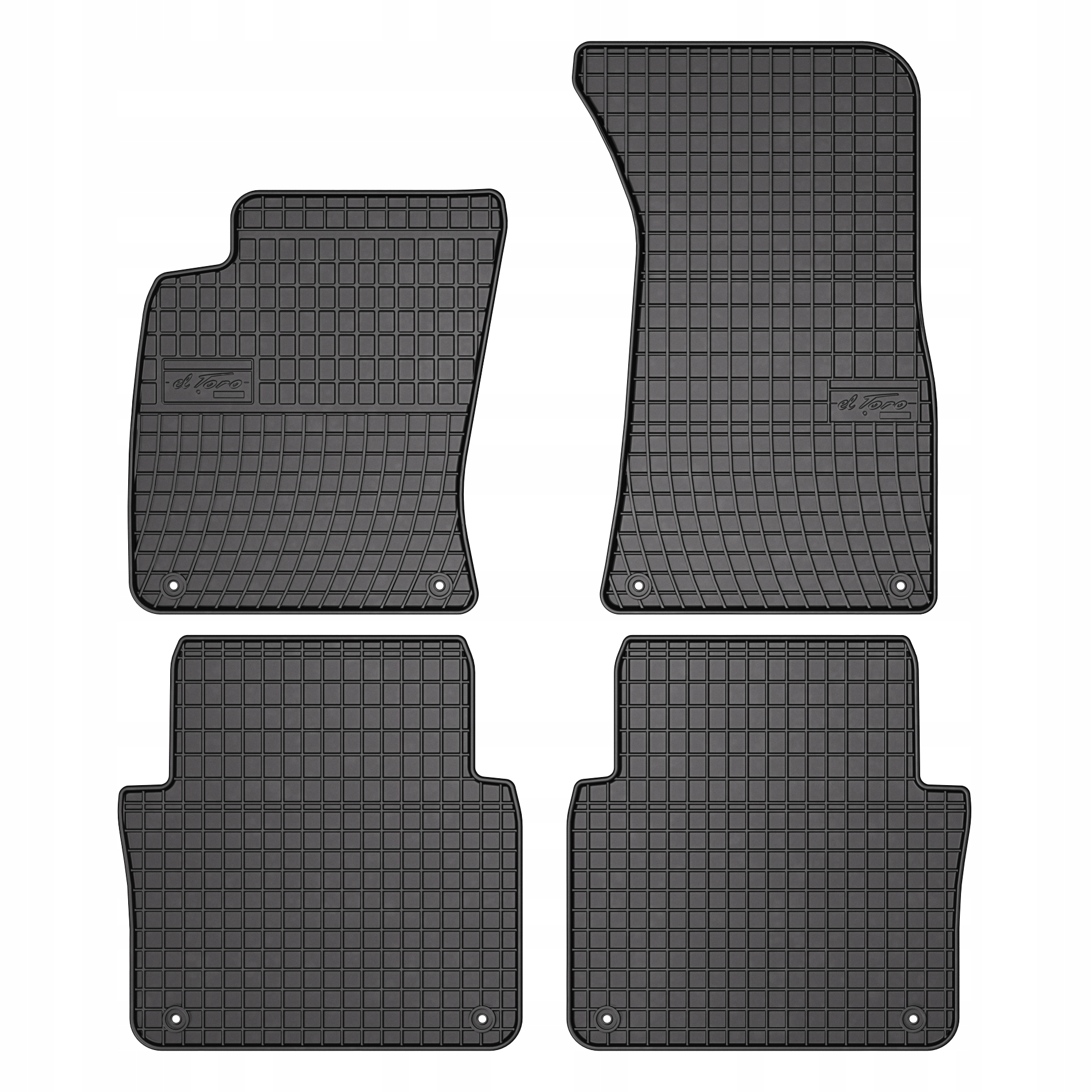 

Dywaniki gumowe ElToro do Audi A8 D3 2002-2009
