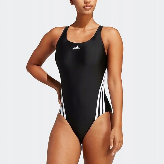 H5805 ADIDAS 3-Stripes Swimsuit IB5986 STRÓJ KĄPIELOWY DAMSKI 38