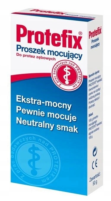 

Protefix proszek mocujący do protez 50 g