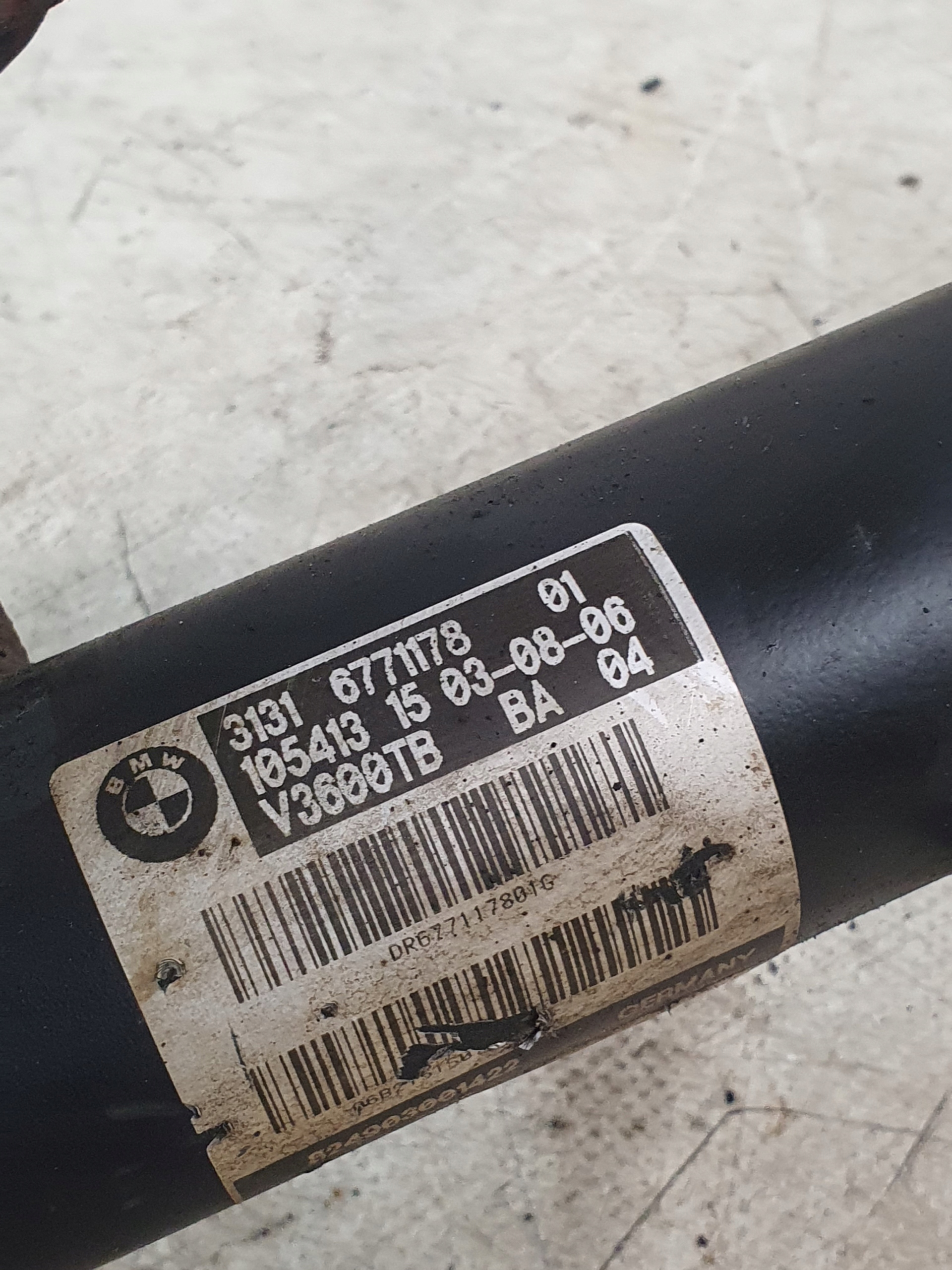 shock absorber right front 6771178 BMW E92 2.5B 06r.