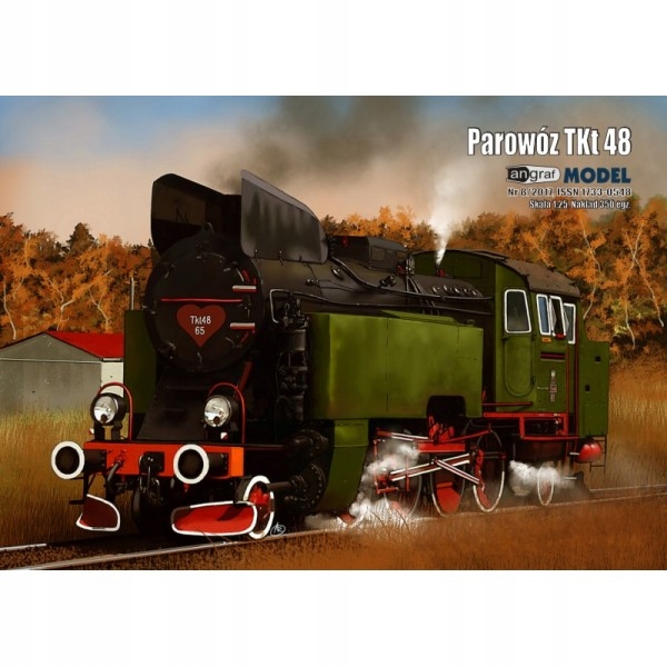 Angraf Model 8/2017 Parovoz TKt 48 1:25