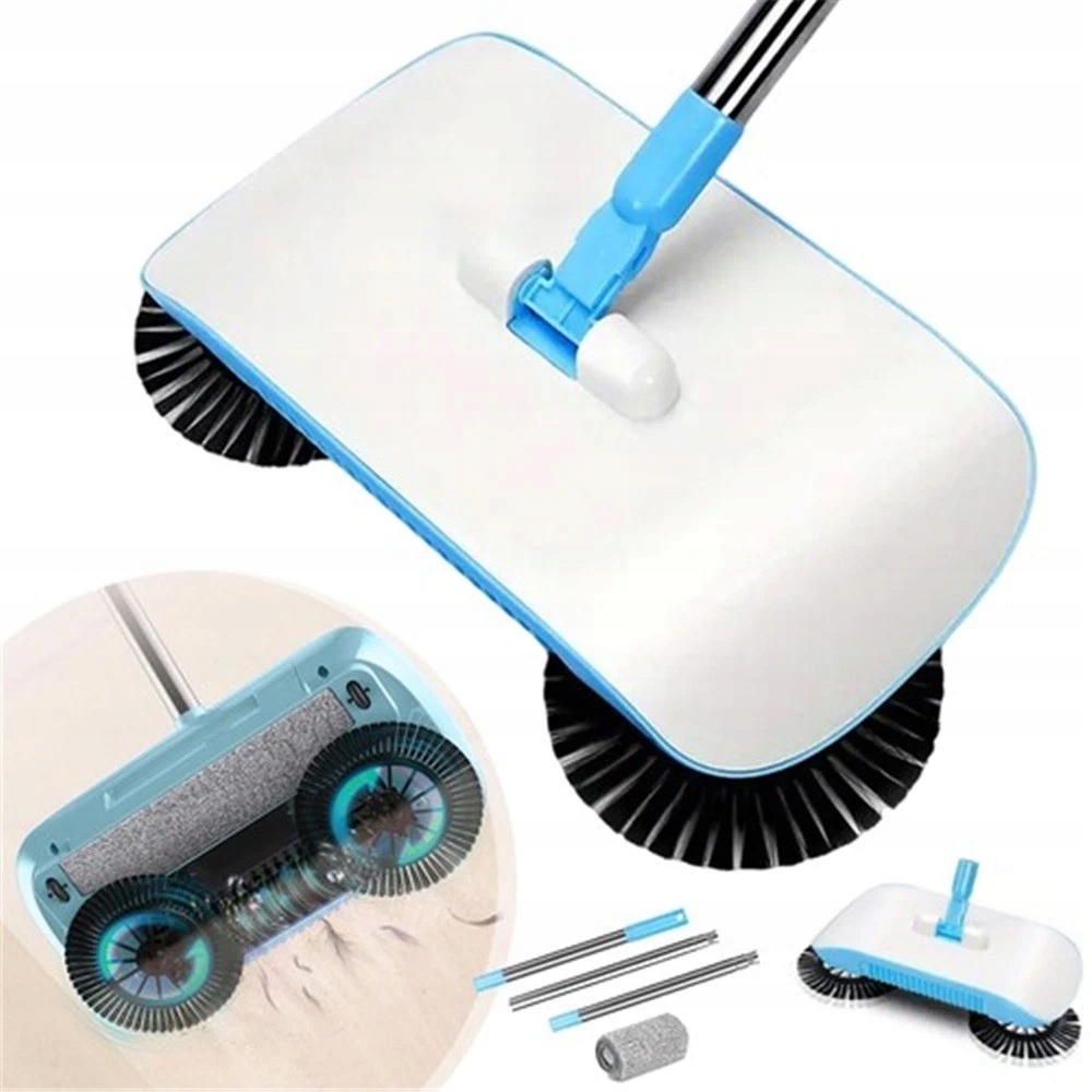 Podlahový zametač 3v1, Ruční stroj na čištění koberců, Vysavač