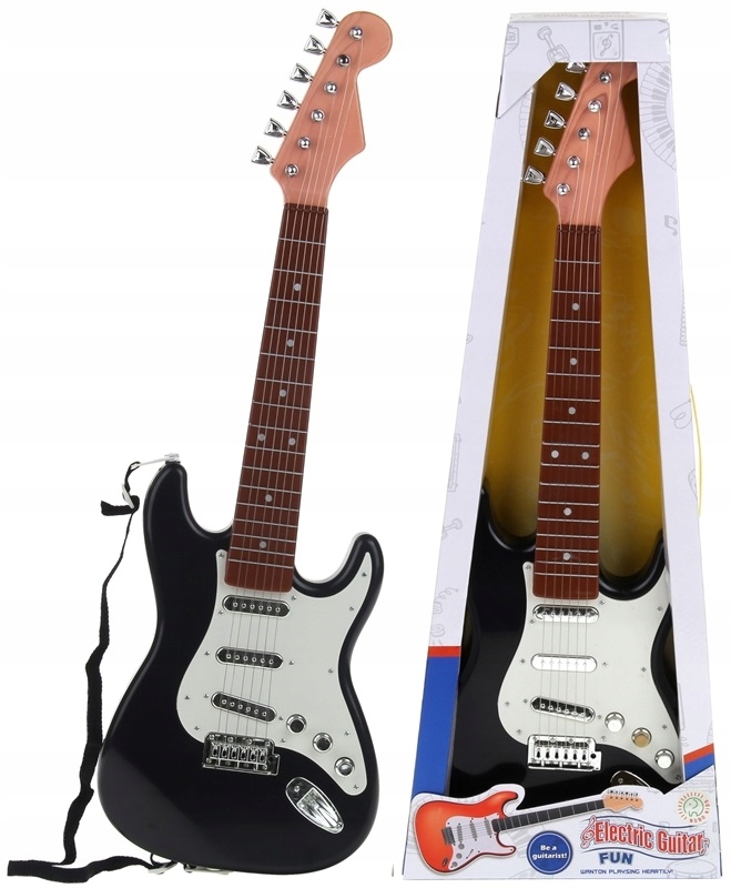 

Gitara Elektryczna Rockowa Metalowe Struny Dźwięki