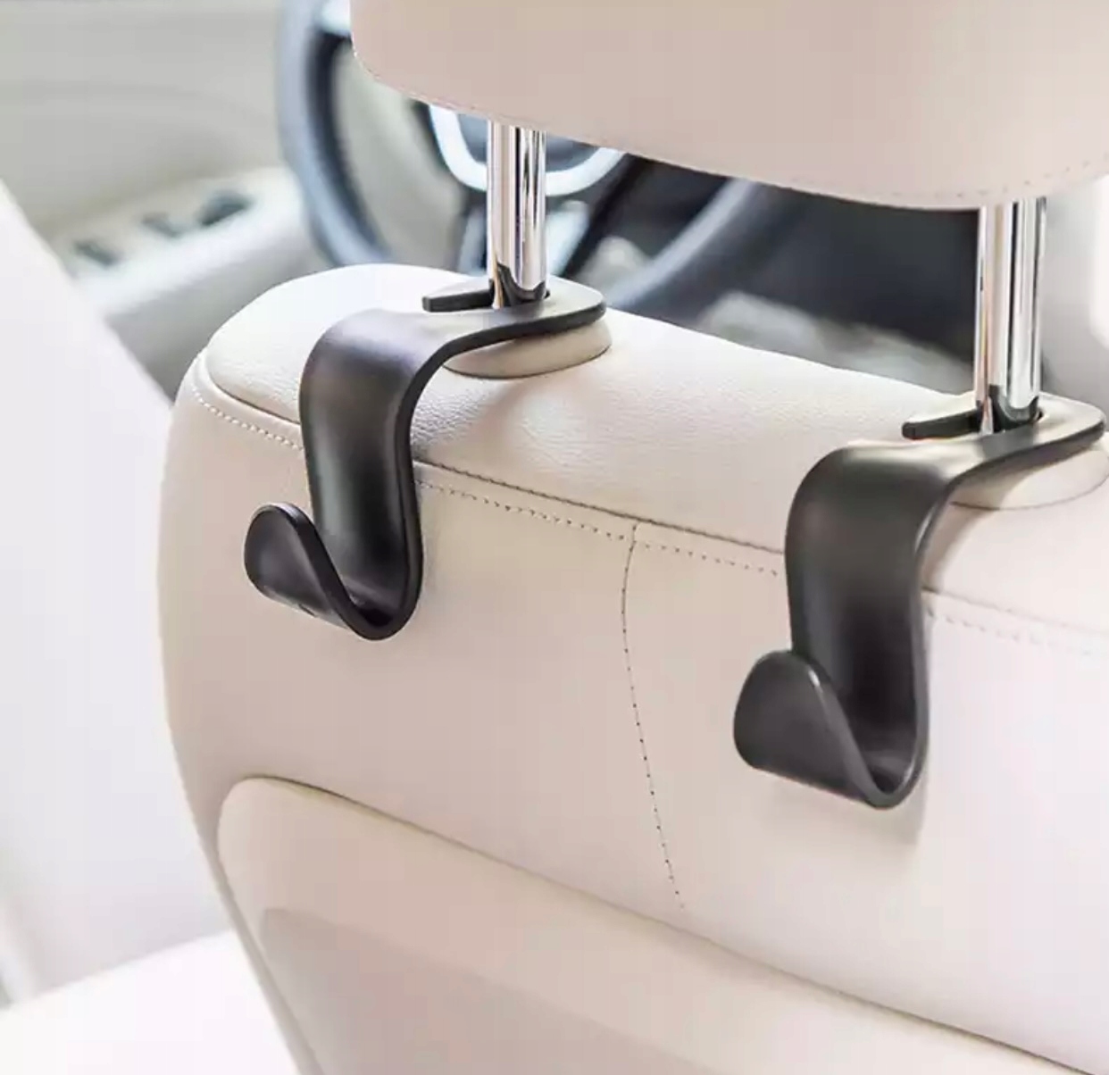 WIESZAK HAK NA ZAGŁÓWEK ZAKUPY DO SAMOCHODU AUTA ZAGŁÓWKA WIESZAKI UCHWYT Producent bez marki