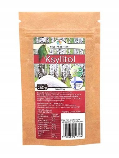 3x Pięć Przemian Xylitol 250 g Pięć Przemian