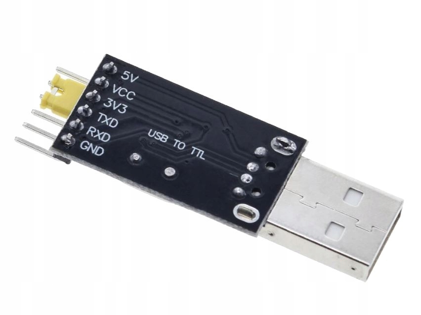 124 Konwerter USB - UART RS232 TTL 5V 3.3V CH340G programator Arduino Waga produktu z opakowaniem jednostkowym 0.1 kg