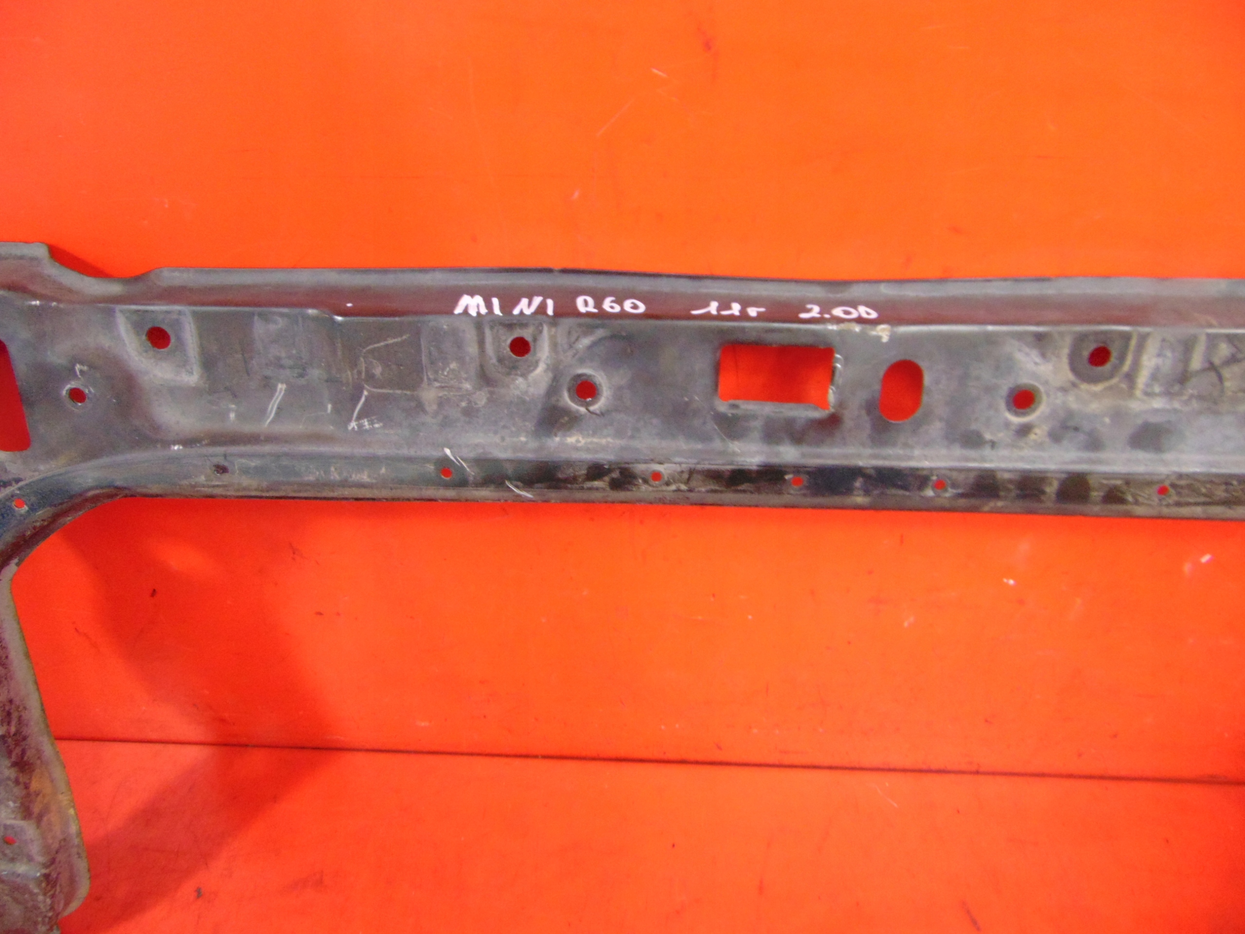 MINI Countryman R60 support panel for radiators upper sider front