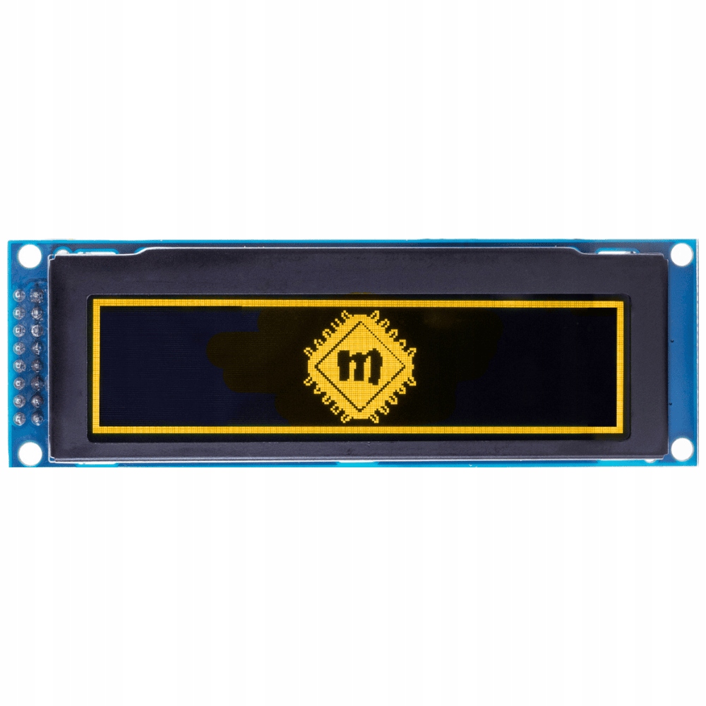 Oled displej 3,12" 256x64px žlutý