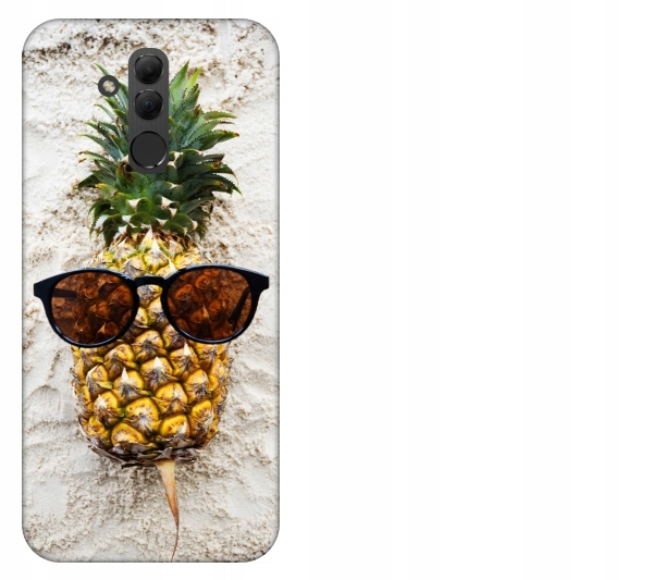 

Etui pokrowiec Huawei Mate 20 Lite Ananas w okular