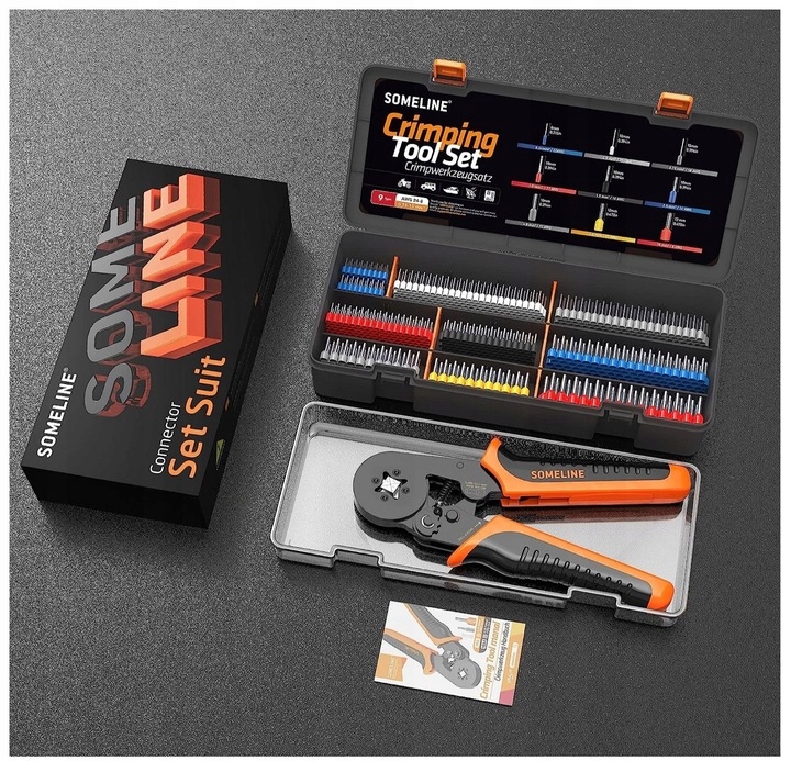 ZACISKARKA DO TULEJEK + ZESTAW TULEJEK 0,25-6mm² Model ZACISKARKA DO TULEJEK + ZESTAW TULEJEK XL