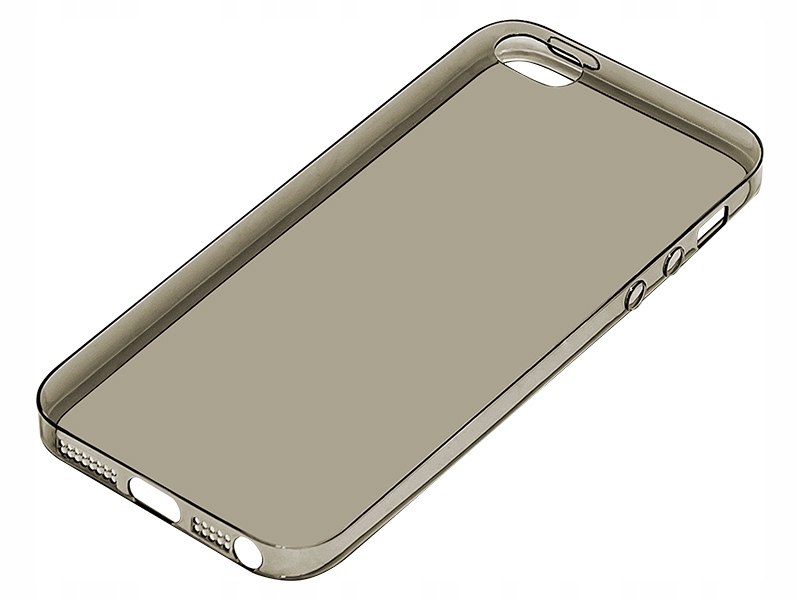 

Etui do iPhone 5s przezroczyste szare ultra