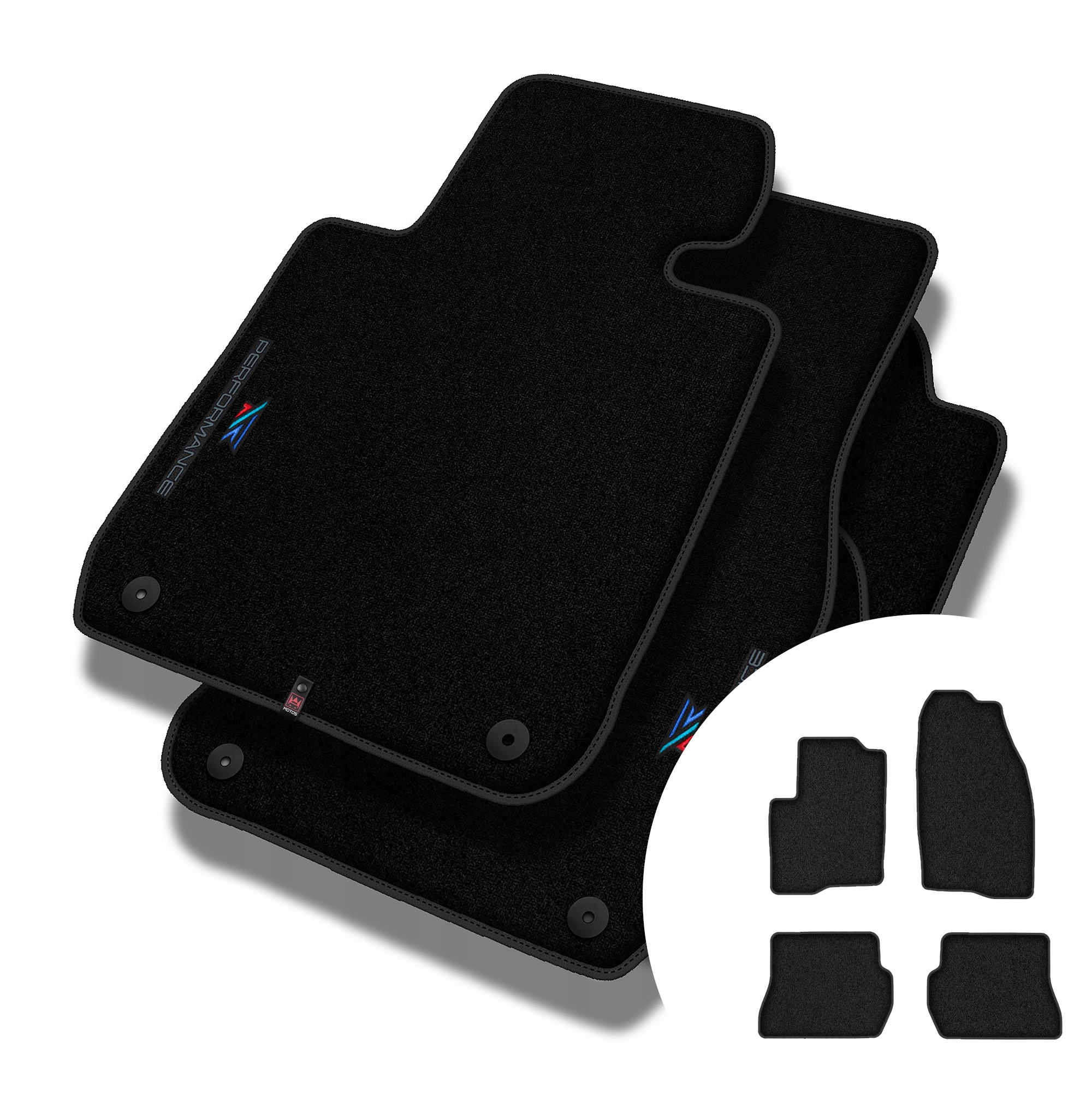 Velúrové koberčeky Performance Premium pre Ford Fusion 2005-2012