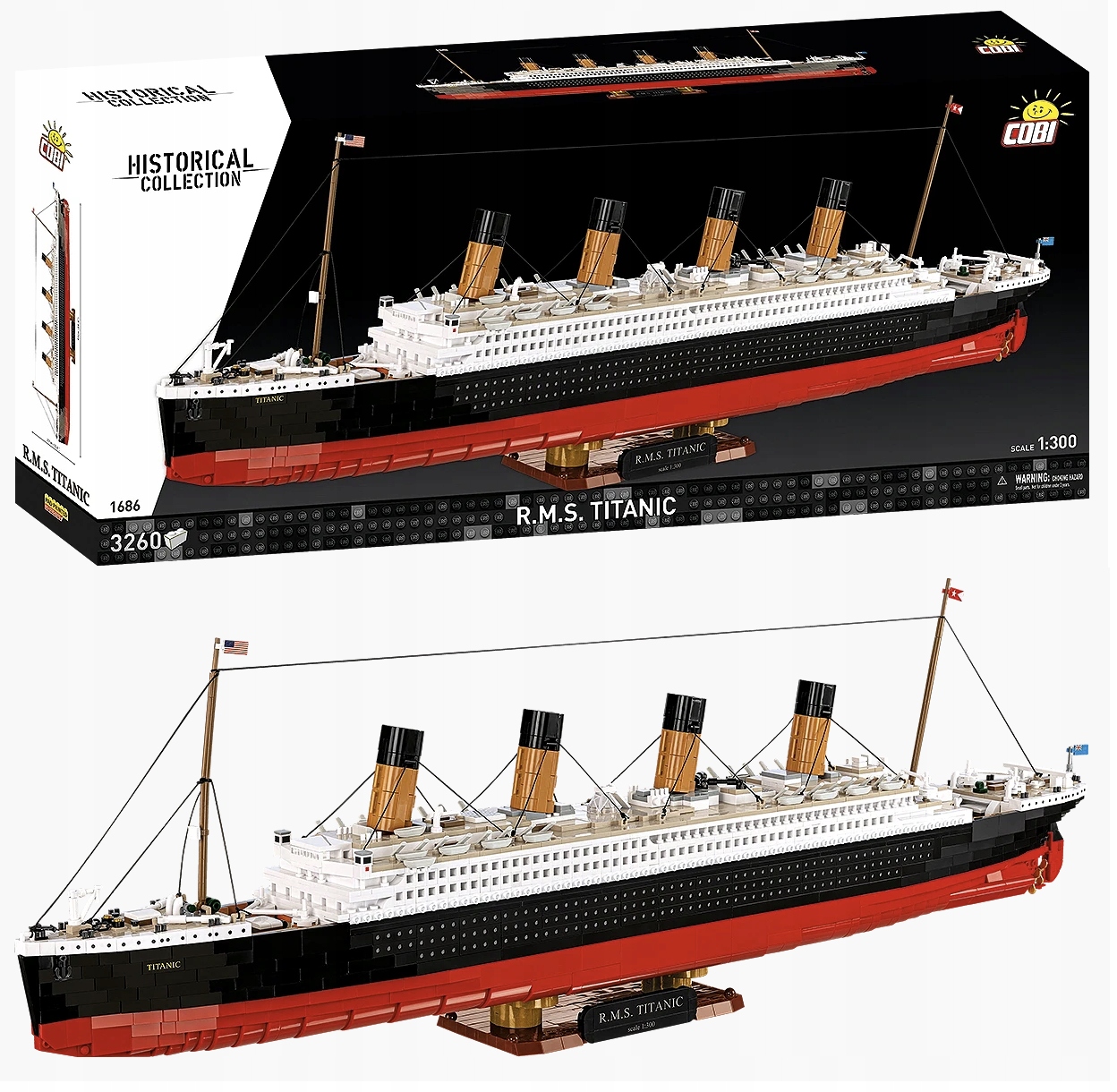 Klocki COBI 1686 RMS Titanic 1:300