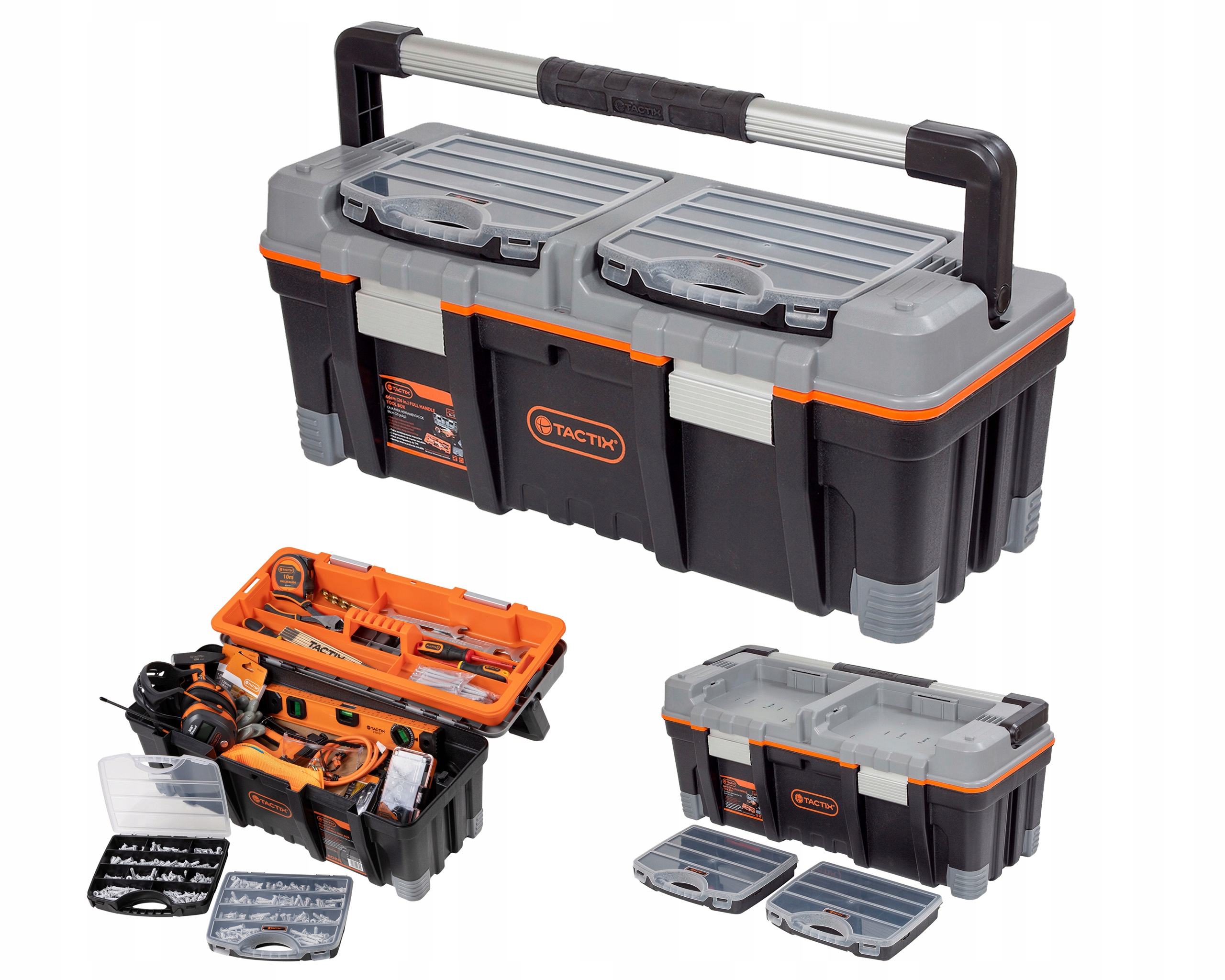 Skrzynka narzedziowa 26 2x organizer TACTIX