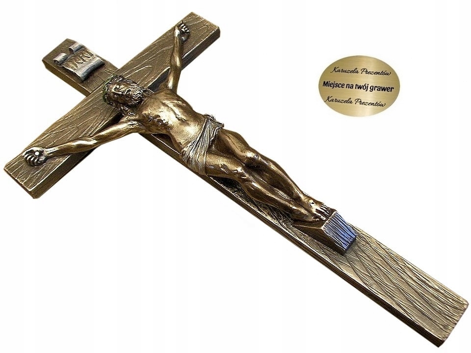 Kríž S Ježišom Figurka Na Stenu Pre Kňaza, Veriaceho Rehoľníka