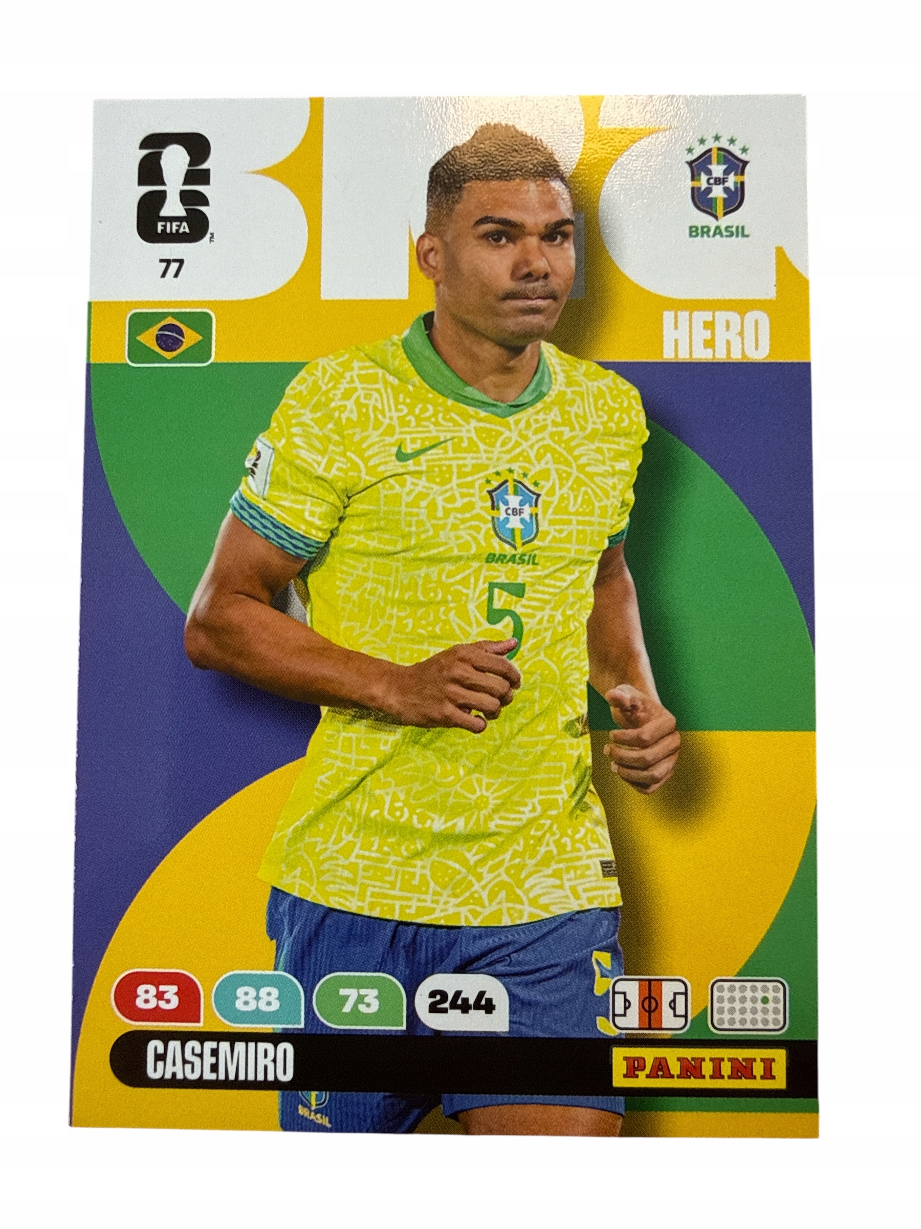 Fifa World Cup America 2026 Panini Brazil 77 Casemiro