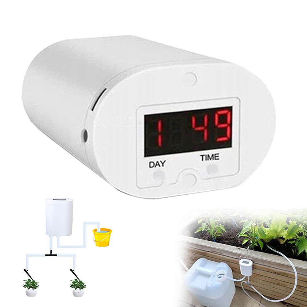 Zavlažovací Systém Na Zavlažování Zahrady Na Balkoně S Časovačem Pro 8 Rostlin