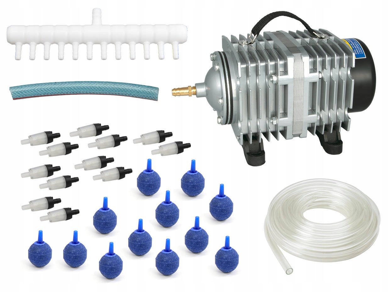 

Napowietrzacz 120W 6600l/h Zestaw Do Oczka ACO-008