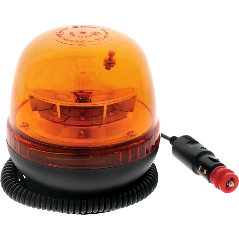 Výstražná lampa kohoutová Led 12V 24V na magnet Granit 7070010412