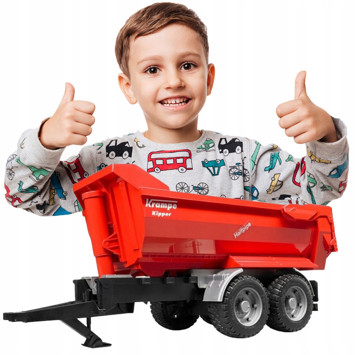 Przyczepa Wywrotka Zabawka Krampe MASZYNY ROLNICZE