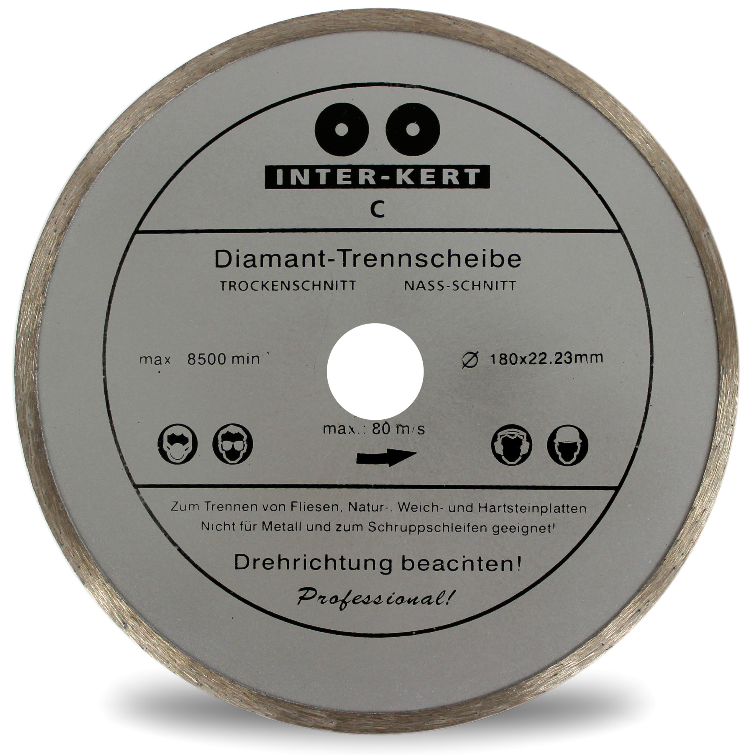 

Tarcza Diamentowa Do Glazury 180 x 22,2 Inter-Kert