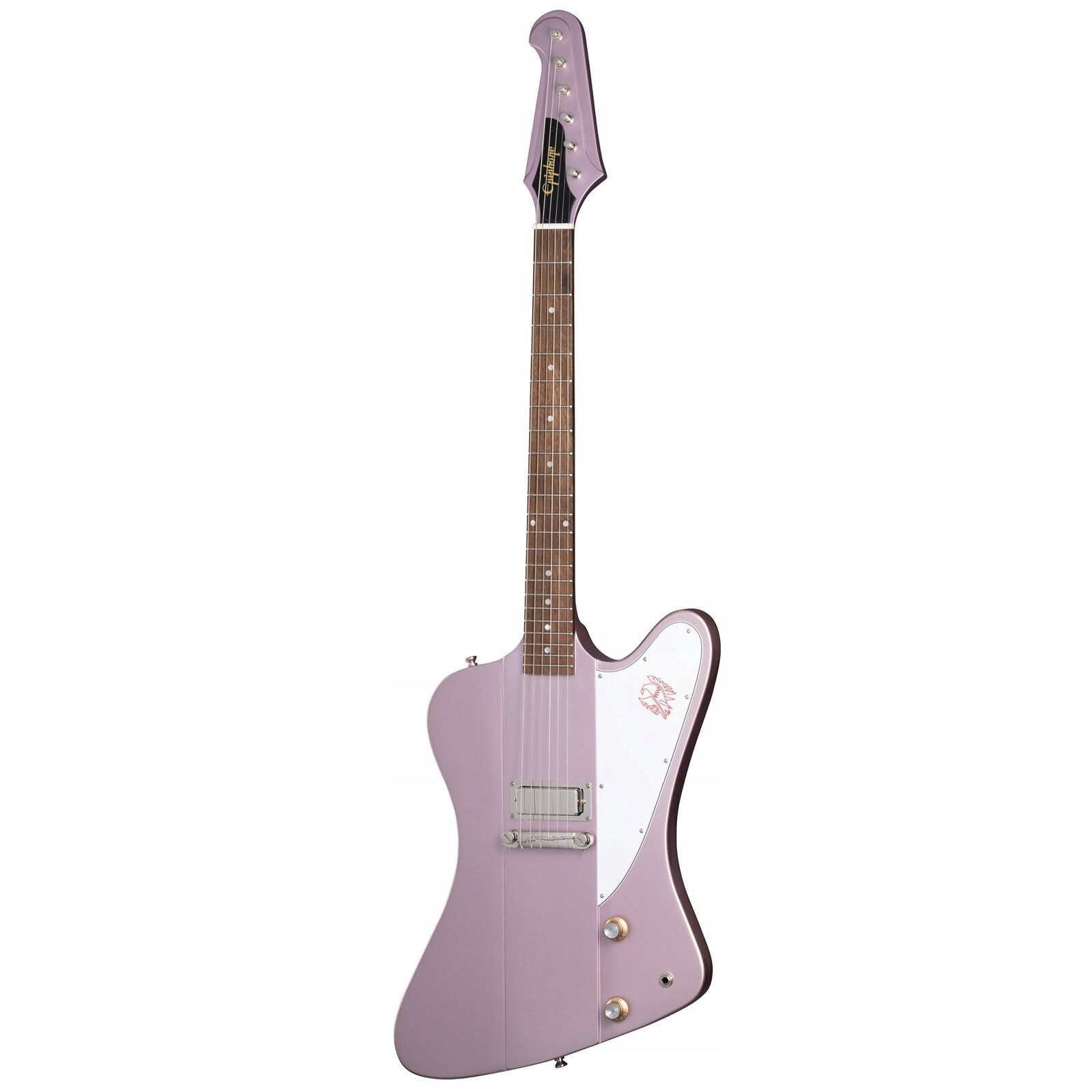 Epiphone 1963 Firebird I Heather Poly – elektrická kytara s pouzdrem
