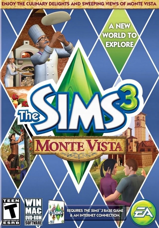 The Sims 3 Monte Vista Dodatek DLC Klucz Ea App Origin Bez Vpn