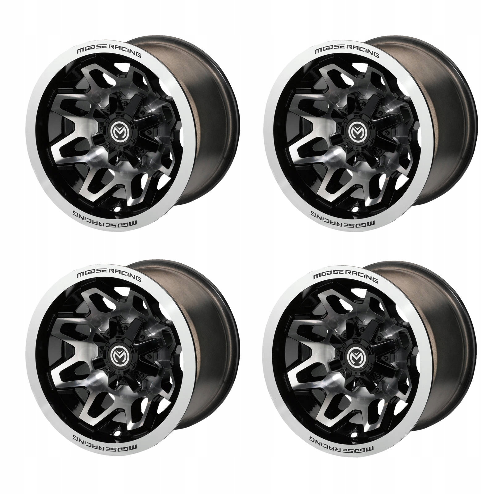 КОМПЛЕКТ КОЛІСНИХ ДИСКІВ MOOSE RACING 14X7 4/136 5 + 2 CAN-AM