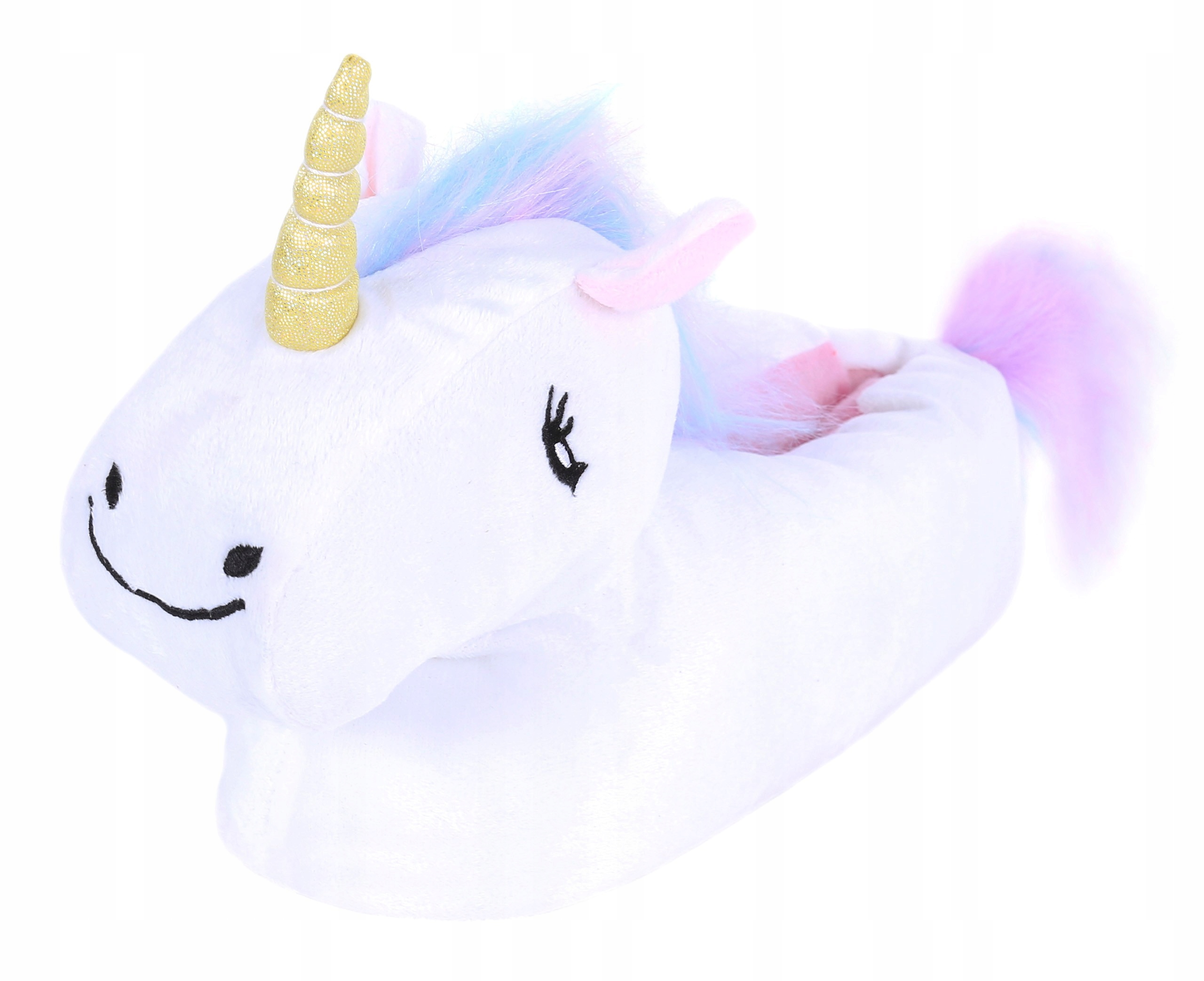 

Białe kapcie jednorożce Unicorn Primark 38-39