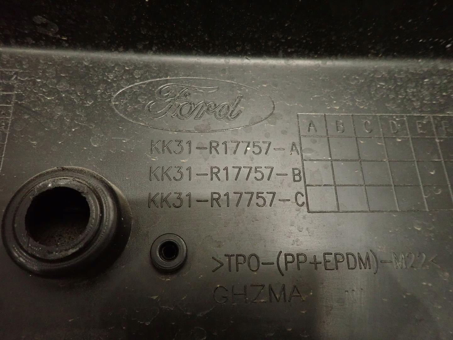 bumper front front FORD TRANSIT MK8 LIFT 2019- KK31-R17757-A