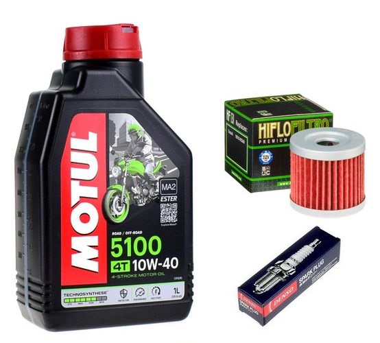 Olej Motul Olejový filtr svíčka Yamaha MT-125 14-19