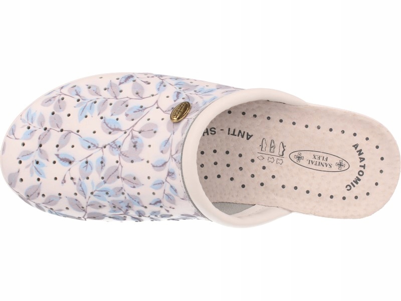 JBUT - SANITAL FLEX KLAPKI KLAPECZKI SKÓRA MEDYCZNE r.36 707/I FANT.57 Model ART.707/I FANT.57