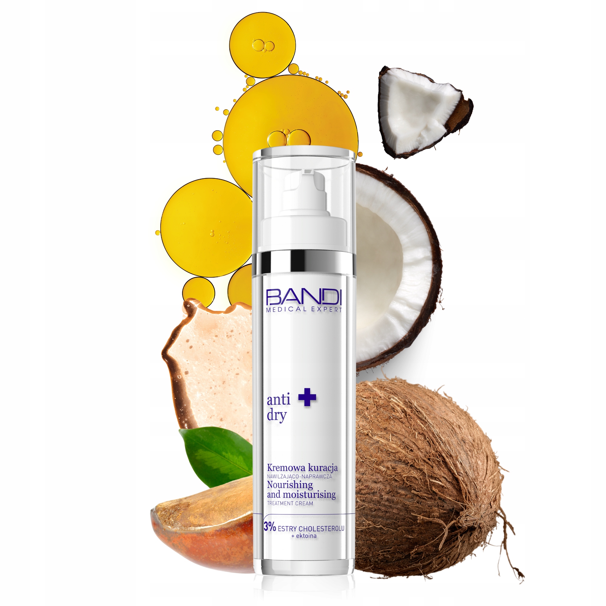 Krem do cery bardzo suchej BANDI - Anti Dry, ALANTOINA, 50ml