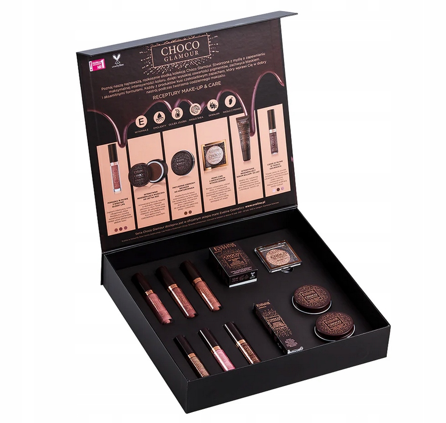 Eveline Zestaw Prezentowy Makijażowy Choco Glamour