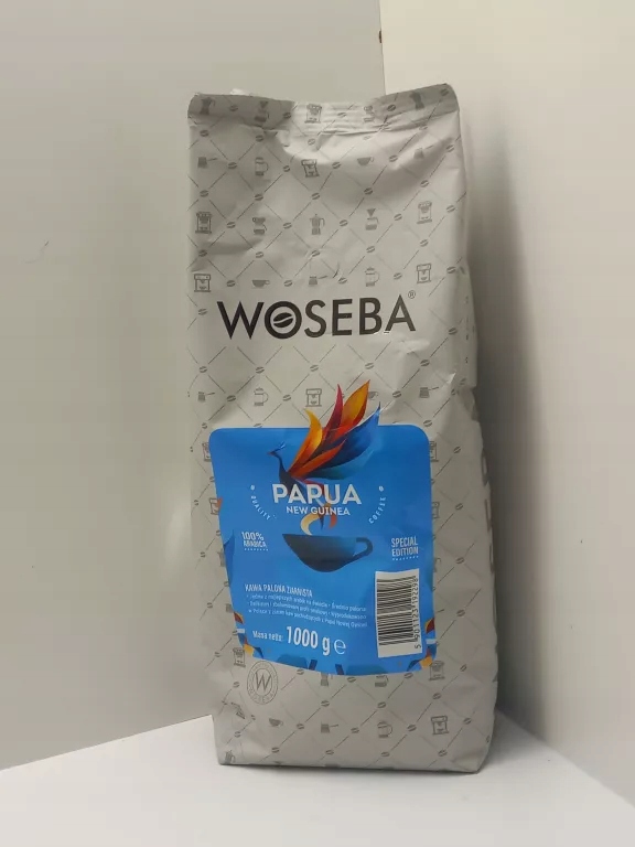 Woseba Papua New Guinea 1 Kg Kawa Ziarnista 100% Arabica Dw: 08.2027 R.